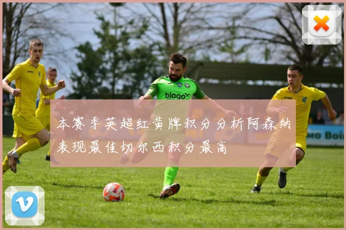 本赛季英超红黄牌积分分析阿森纳表现最佳切尔西积分最高