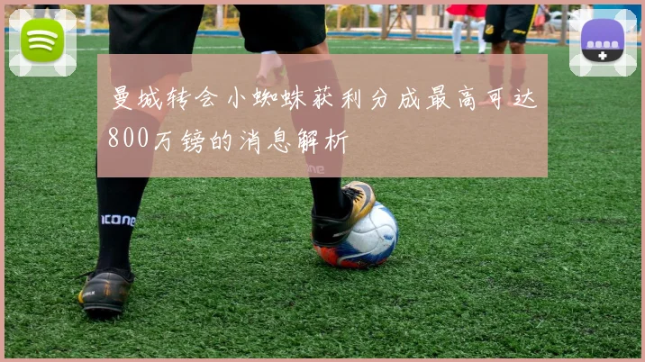 曼城转会小蜘蛛获利分成最高可达800万镑的消息解析